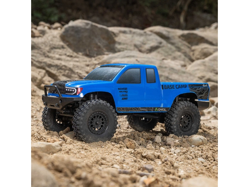 RC auto Axial SCX24 Base Camp 1:24 4WD RTR, růžová