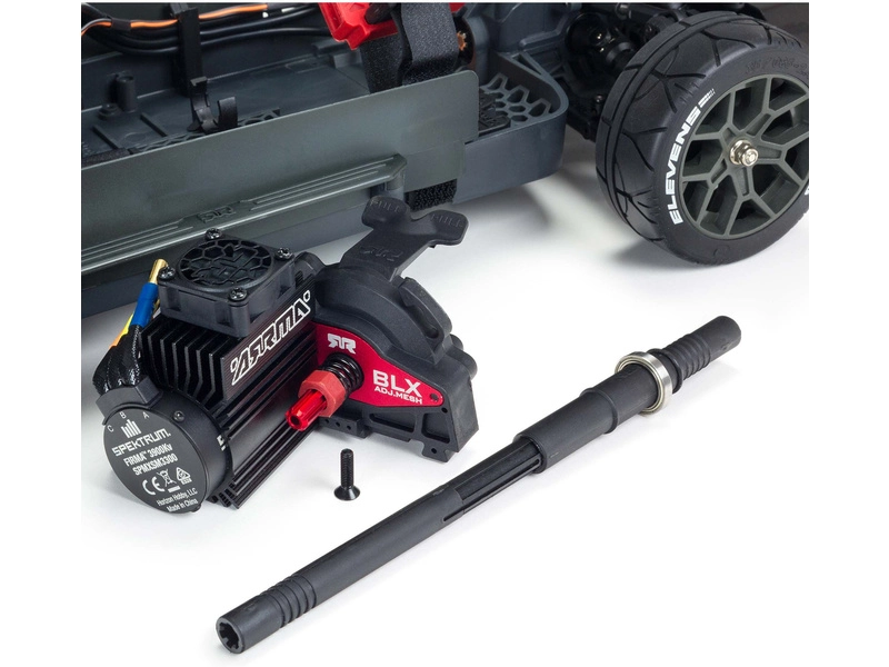 NA DÍLY - RC auto Arrma Infraction 3S BLX 1:8 RTR, tyrkysová