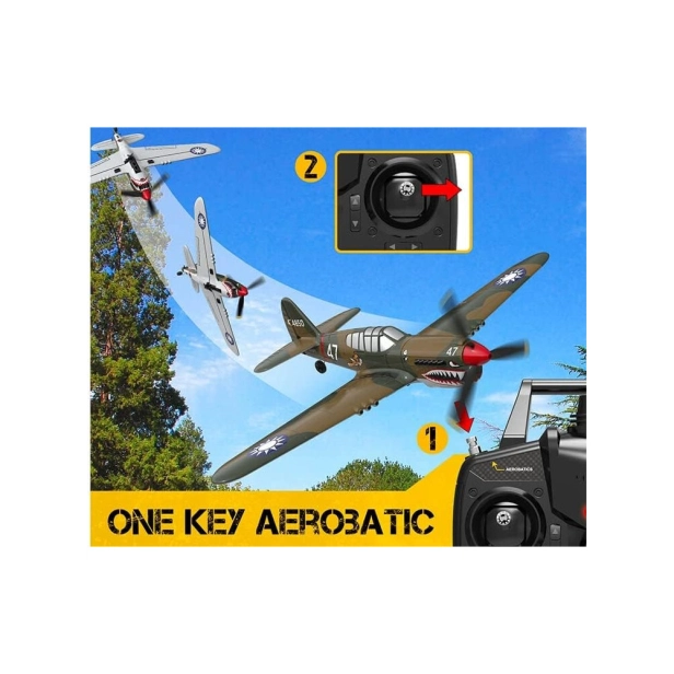 RC lietadlo Volantex P-40 Warhawk RTF | RCprofi.sk