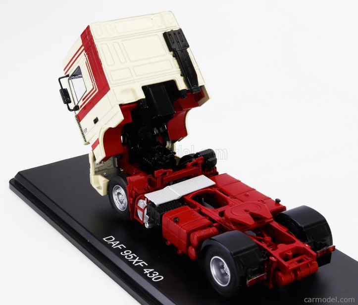 Premium classixxs DAF 95xf 430 Tractor Truck 2-assi 1997 1:43 Cream Red