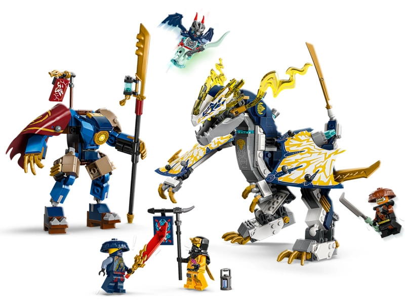 LEGO Ninjago - Rogue a robotický dračí jazdec