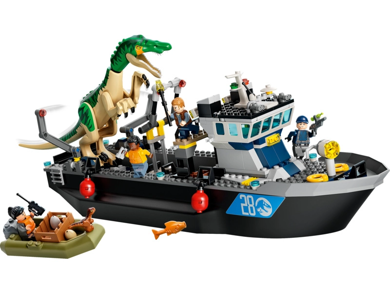 LEGO Jurský Park - Útěk baryonyxe z lodě