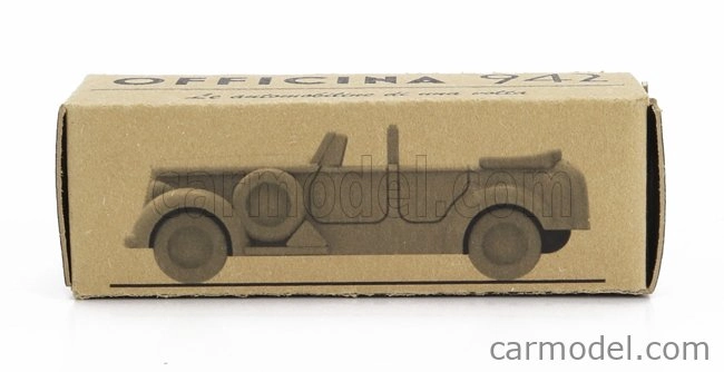 Officina-942 Alfa romeo 6c 2500 cm Torpédo Cabriolet Otvorený 1942 1:76 Vojenský piesok