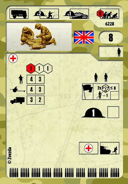Zvezda figurky British Medic Team (1:72)