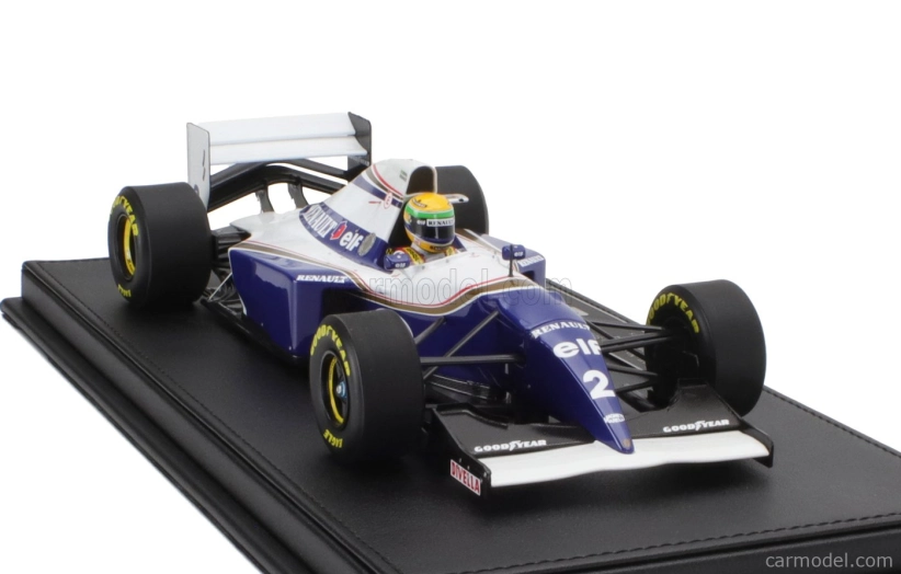 Gp-replicas Williams F1  Fw16 Team Rothmans Renault N 2 San Marino Italy Gp (with Pilot Figure) 1994 Ayrton Senna 1:18 Modrá Bílá
