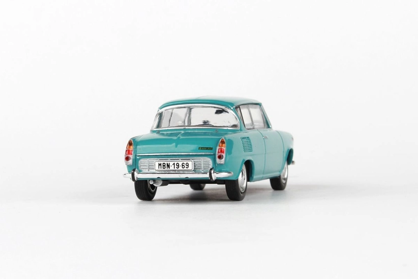 Abrex Škoda 1100MBX (1969) 1:43 – tyrkysová svetlá