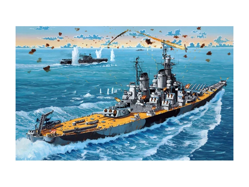 Revell Battleship USS New Jersey (1:1200) (štartovacia súprava)