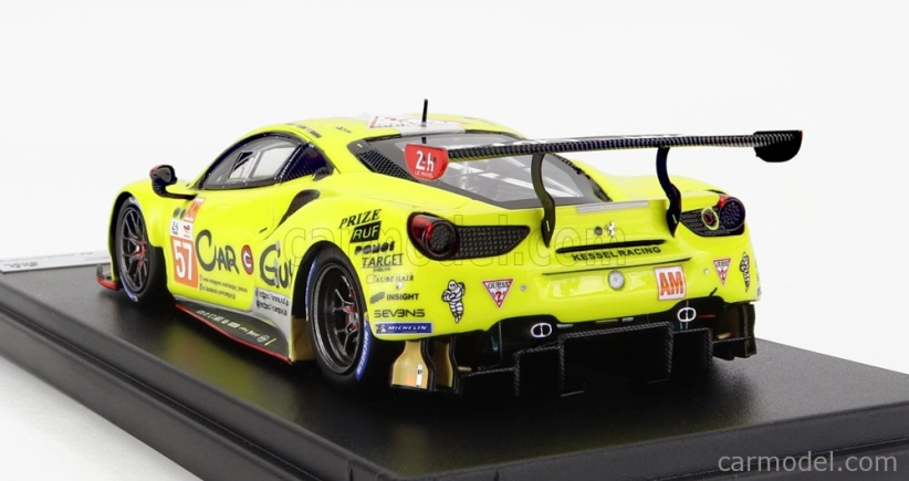 Looksmart Ferrari 488 Gte Evo 3.9l Turbo V8 Team Kessel Racing N 57 1:43, žlutá