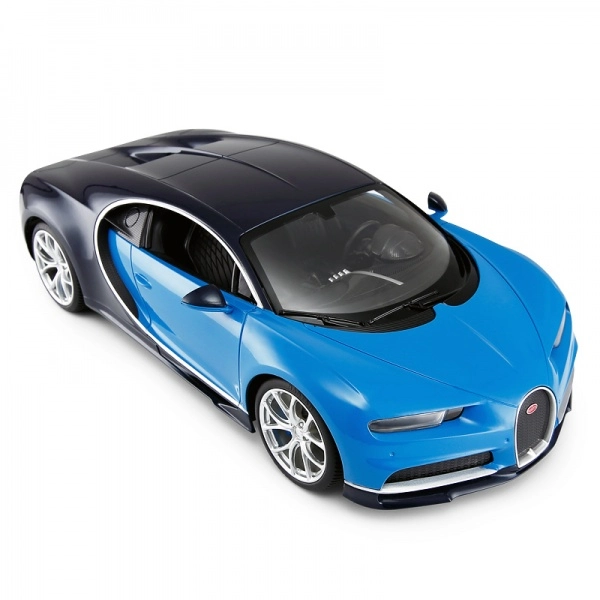 RC auto Bugatti Chiron, modrá