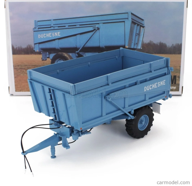 Univerzálne hobby príslušenstvo Príves Duchesne Agricoltural sklápací 1:32 Light Blue