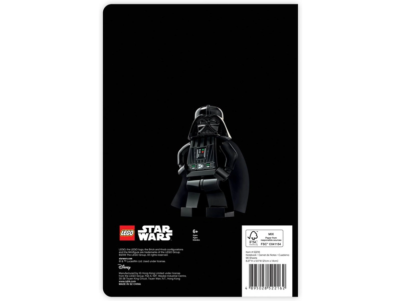 Zápisník LEGO Star Wars Darth Vader