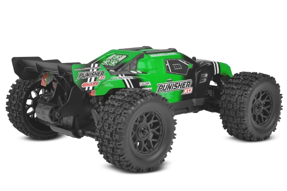 PUNISHER XD - RTR - Brushed 2S - Zelená