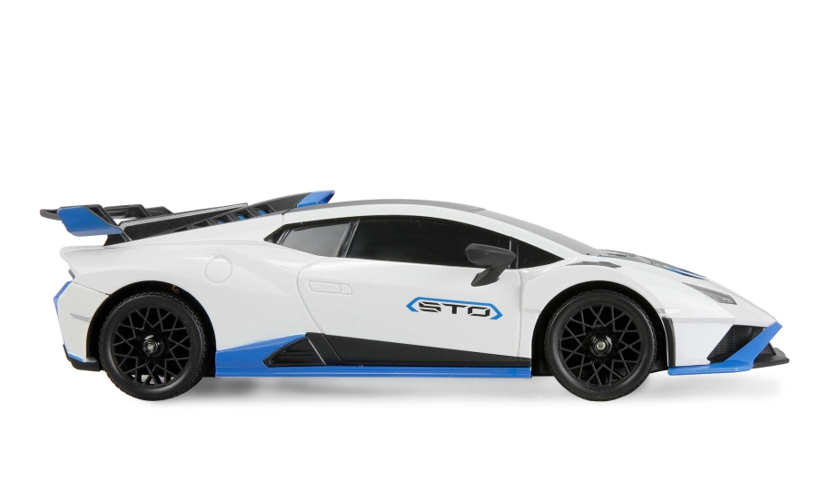 Lamborghini Huracan STO RC Drift Car 4WD LED 1:18 RTR licencované biele