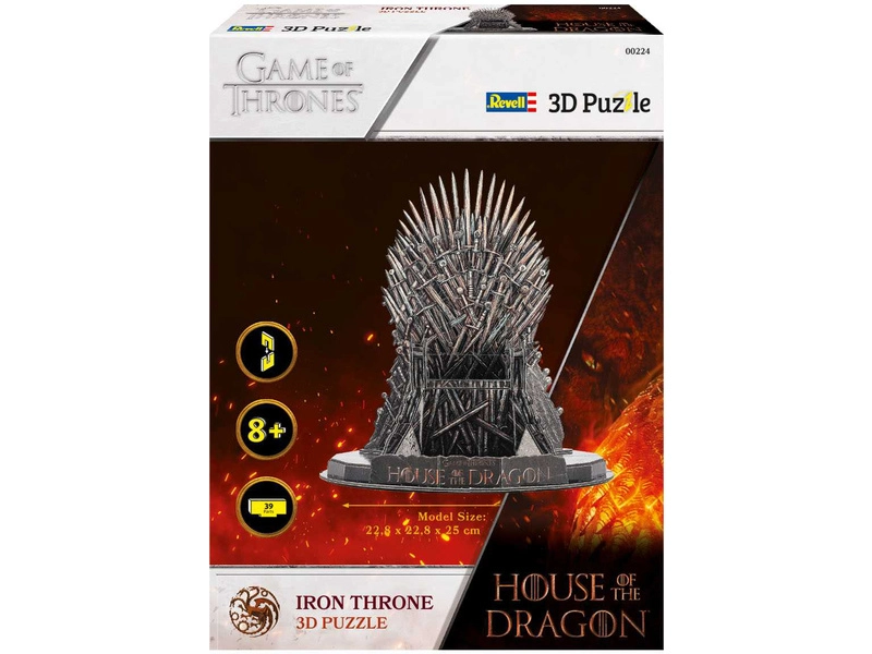 Revell 3D puzzle – House of the Dragon Iron Throne