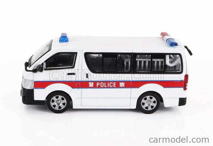 Era-models Toyota Hiace Minibus Police With Rescue Dog 2009 1:64 Bílá Červená