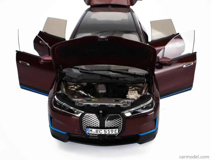 Minichamps BMW Ix-series Suv 2023 1:18 Červená
