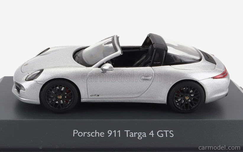Schuco Porsche 911 991 Carrera Targa Cabriolet 2014 1:43 Stříbrná Černá