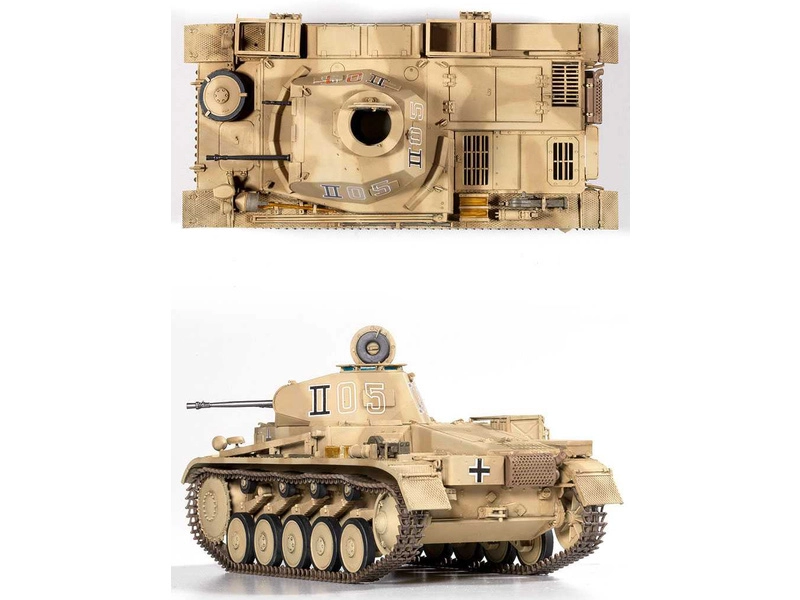 Academy Panzer II Ausf.F North Africa (1:35)