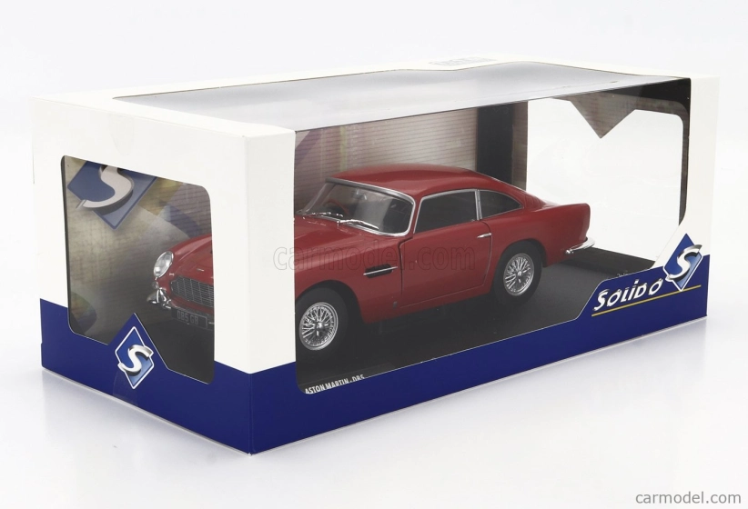 Solido Aston martin Db5 Coupe 1964 1:18 Červená