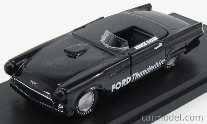 Rio-models Ford usa Thunderbird Daytona Beach 1957 C.daigh 1:43 Black