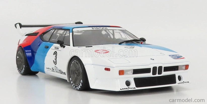 Werk83 BMW M1 Procar Team Bmw Motorsport N 3 Procar Series Hockenheim 1979 D.pironi 1:18 Bílá Červená Modrá