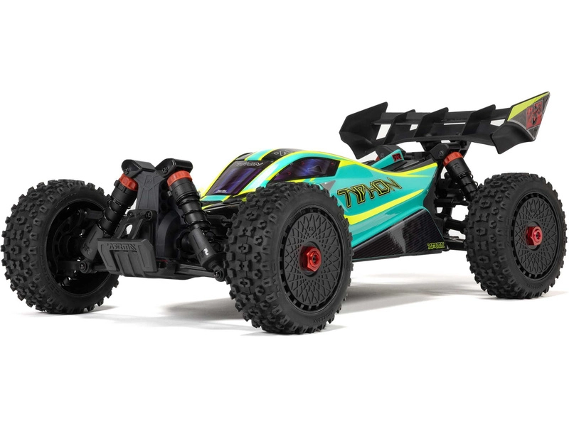 RC auto Arrma 1/8 Typhon 223S BLX 4WD RTR DSC, červená
