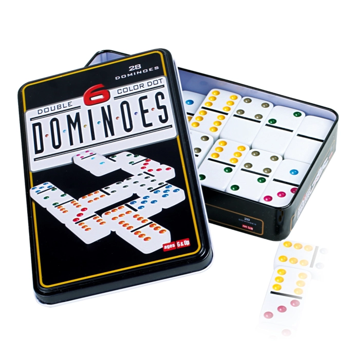 Small Foot Domino 6 barev - poškozený obal
