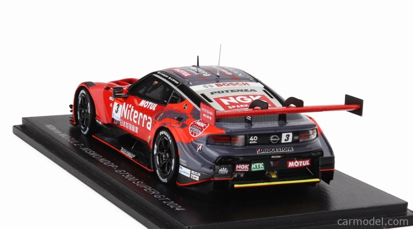 Spark-model Nissan Z Team Nismo Nddp N 3 Gt500 Class Super Gt 2024 Mitsunori Takaboski - Atsushi Miyake 1:43 Červená čierna