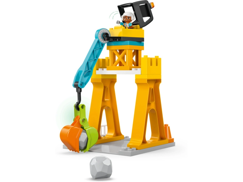 LEGO DUPLO - Stavenisko a vozidlá 3 v 1