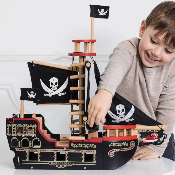 Le Toy Van Pirátská loď Barbarossa