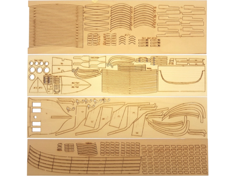 Model Shipways USF Confederacy 1778 1:64 kit
