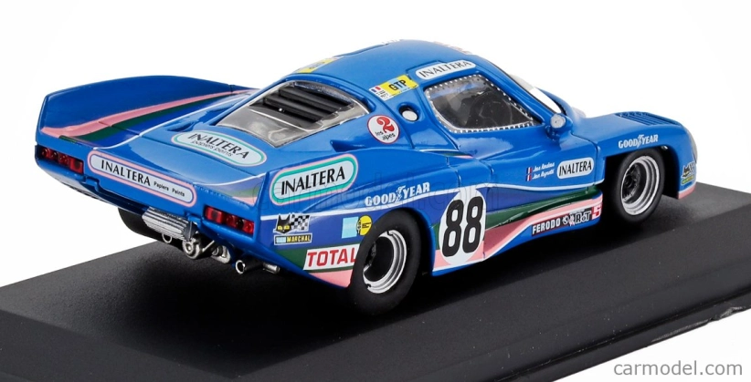 Edicola Inaltera Lm77 3.0l V8 Dfv Cosworth Team Inaltera N 88 Winner Gtp Class 24h Le Mans 1977 Jean Ragnotti - Jean Rondeau 1:43 Blue Pink