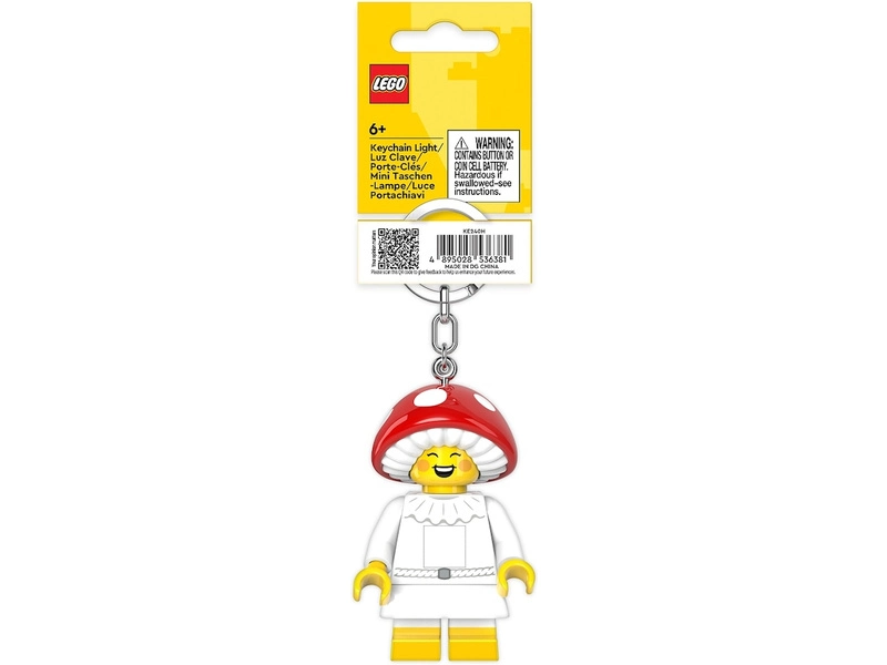 LEGO svietiaca kľúčenka - Hríbik