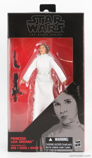 Tomica Star wars Princezná Leia Organa Figúrka cm. 13.0 1:10 biela