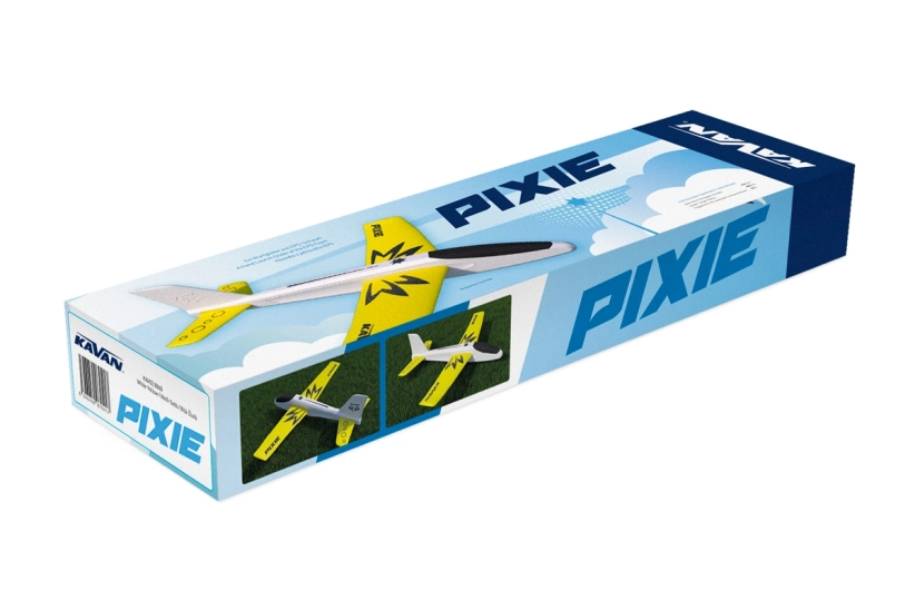 KAVAN Pixie hádzadlo EPP – biela/žltá
