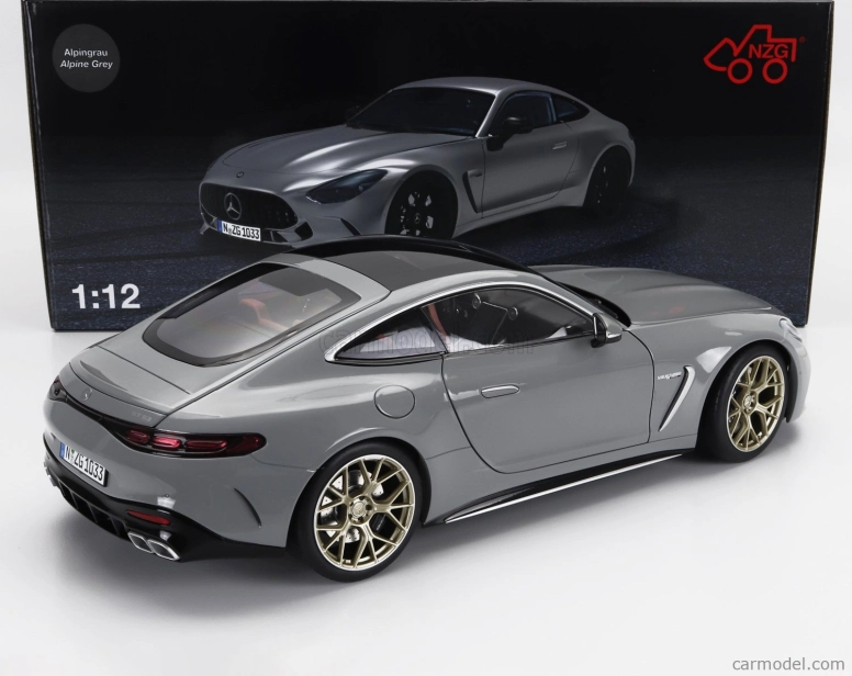 Nzg Mercedes benz Amg Gt63 V8 Biturbo (c192) 4-matic 2024 1:12 Alpin Grey
