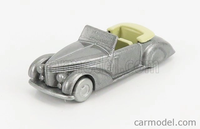 Officina-942 Fiat 1500 Cabriolet Carrozzeria Viotti 1940 1:76 Grigio Met