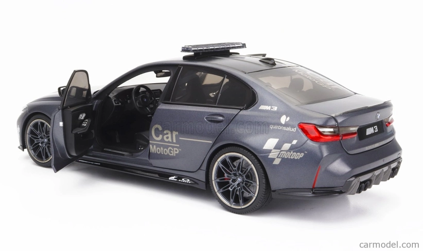 Minichamps BMW radu 3 M3 (g80) Safety Car Motogp sezóna 2020 1:18 sivá