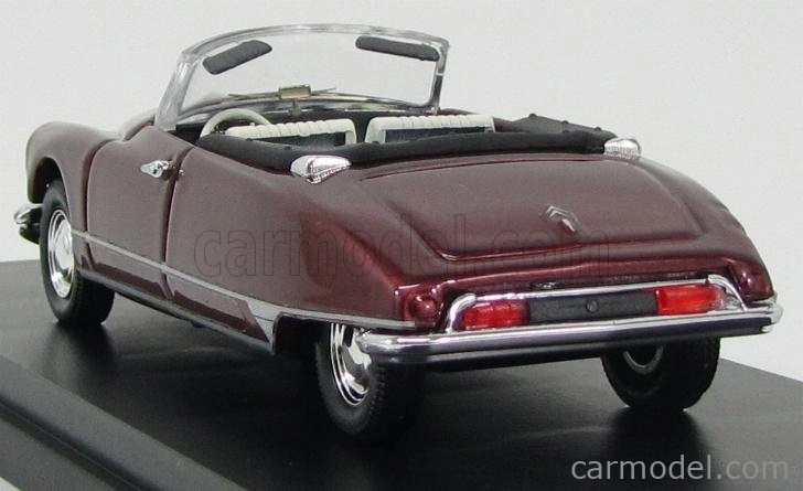 Rio-models Citroen Ds19 Cabriolet 1962 1:43 Red Met