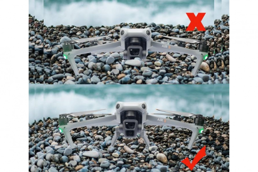 DJI AIR 3 – rýchloupínací podvozok