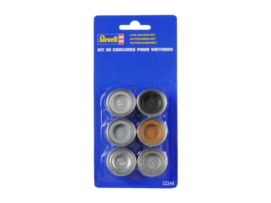 Sada emailových farieb Revell - Auto (6x14ml)