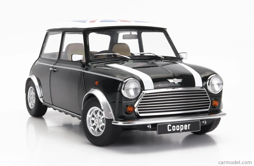 Mini Cooper Rhd 1992 s Union Jack 1:12 zelená biela | RCprofi.sk