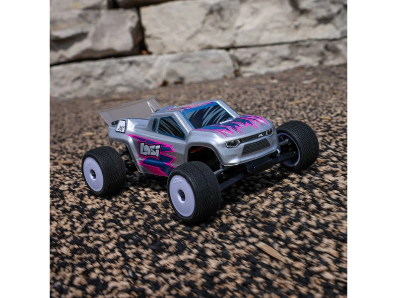 BAZAR – RC auto Losi Micro-T 1:28 RTR, biele