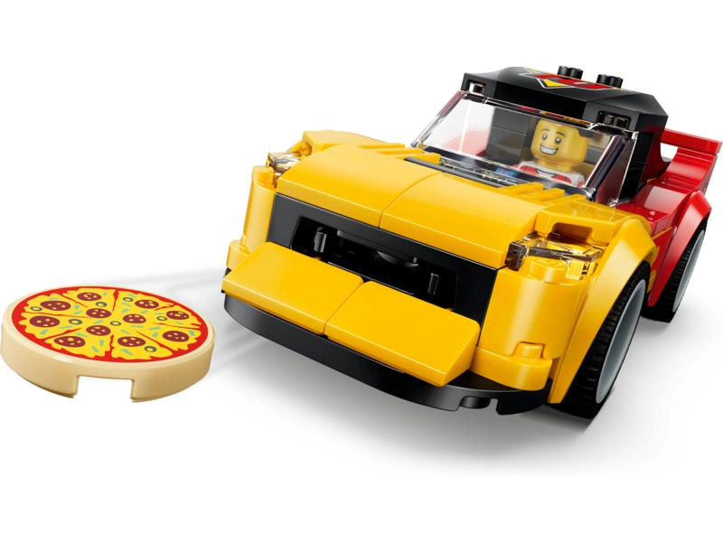 LEGO City - Rozvoz pizzy a vozidla
