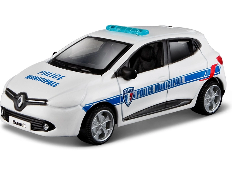 Bburago Renault Clio Police 1:64 biela
