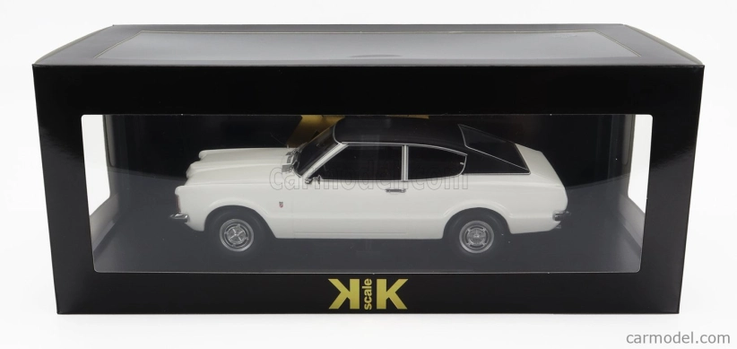 Kk-scale Ford england Taunus Gt Coupe 1971 1:18 White Black
