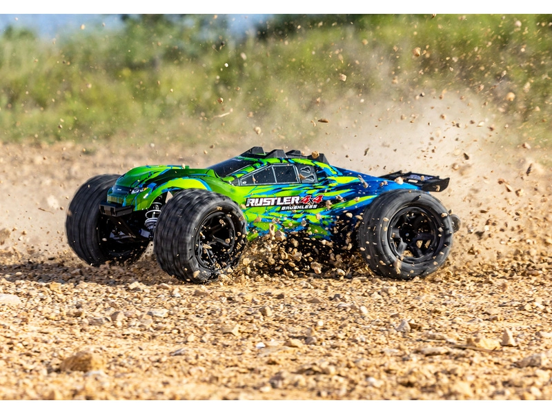 Traxxas Rustler 4x4 1:10 VX3 RTR zelený