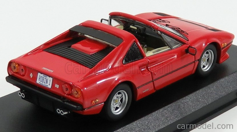Najlepší model Ferrari 308 Gts Spider - Osobné auto Tom Sellek Magnum P.i. - Seconda Serie 1980 1:43 Červená
