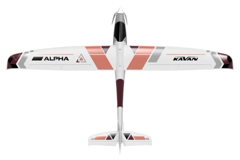 KAVAN Alpha V2 1500mm RTF - červená