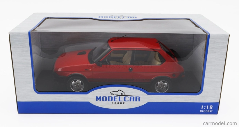 Mcg Fiat Ritmo Abarth 125tc 1980 1:18 Červená
